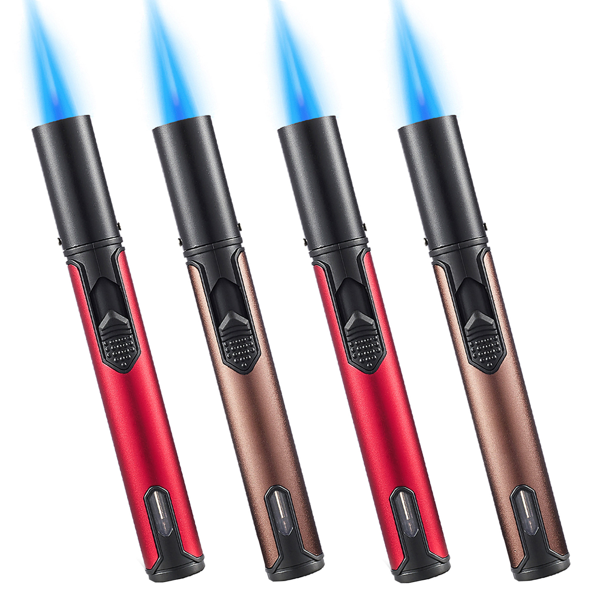 4 Pack 6-inch Pen Torch Lighters